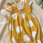 Girls’ Domy Domy Cotton Dress – 3–4 Years 🎀