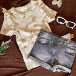 Stylish girls two-piece outfit