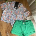 Boys’ Denim Shorts & Shirt Set – 2–3 Years 💙
