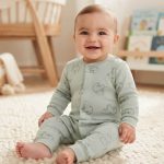 H&M Organic Cotton Baby Boy Romper ❤️