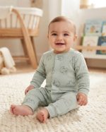 H&M Organic Cotton Baby Boy Romper ❤️